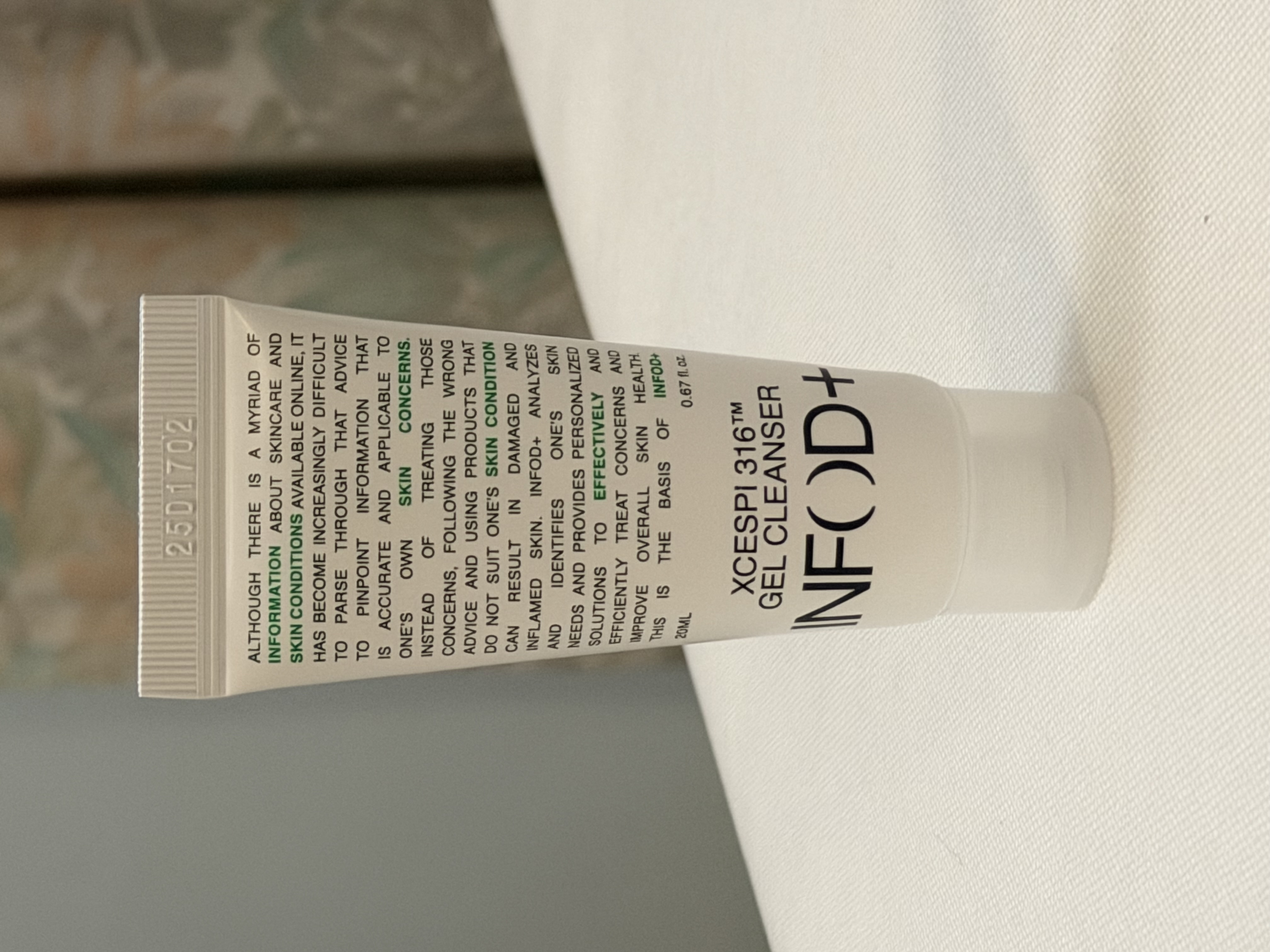 INFODPLUS XCESPI316 Gel Cleanser Mini (20ml)